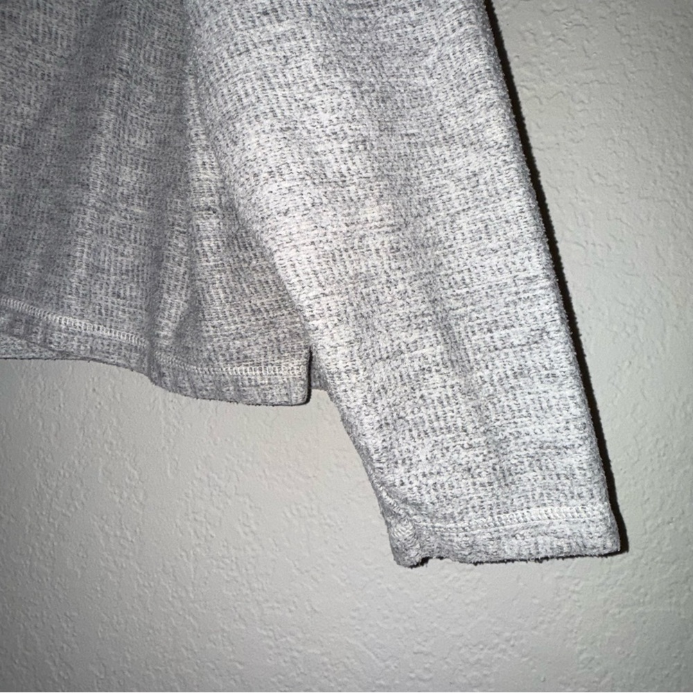 Phoenix Suns Vintage Sweatshirt Pullover Pro Edge Grey Henley Style Button Large - Picture 7 of 10